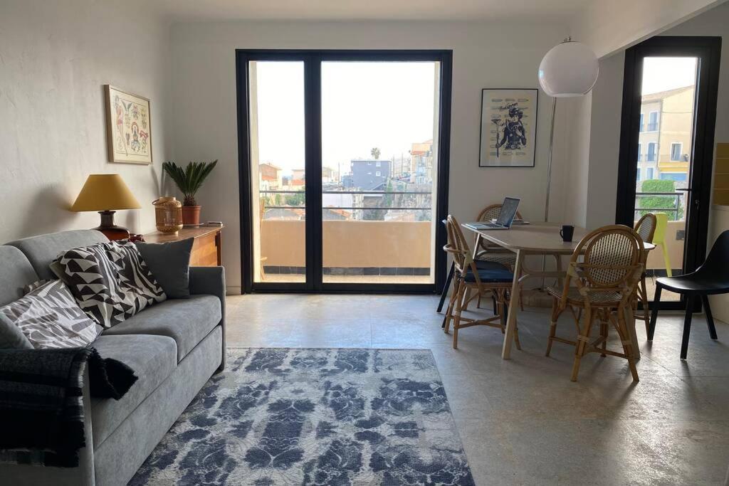 Vues Exceptionnelles Mer, Port Et Toits De Sete Bagian luar foto